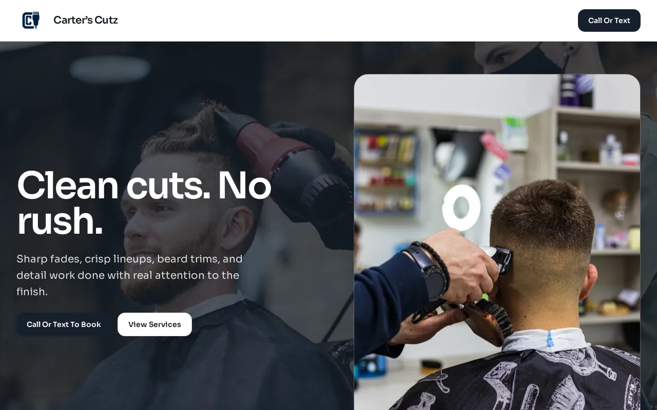 Barbershop site