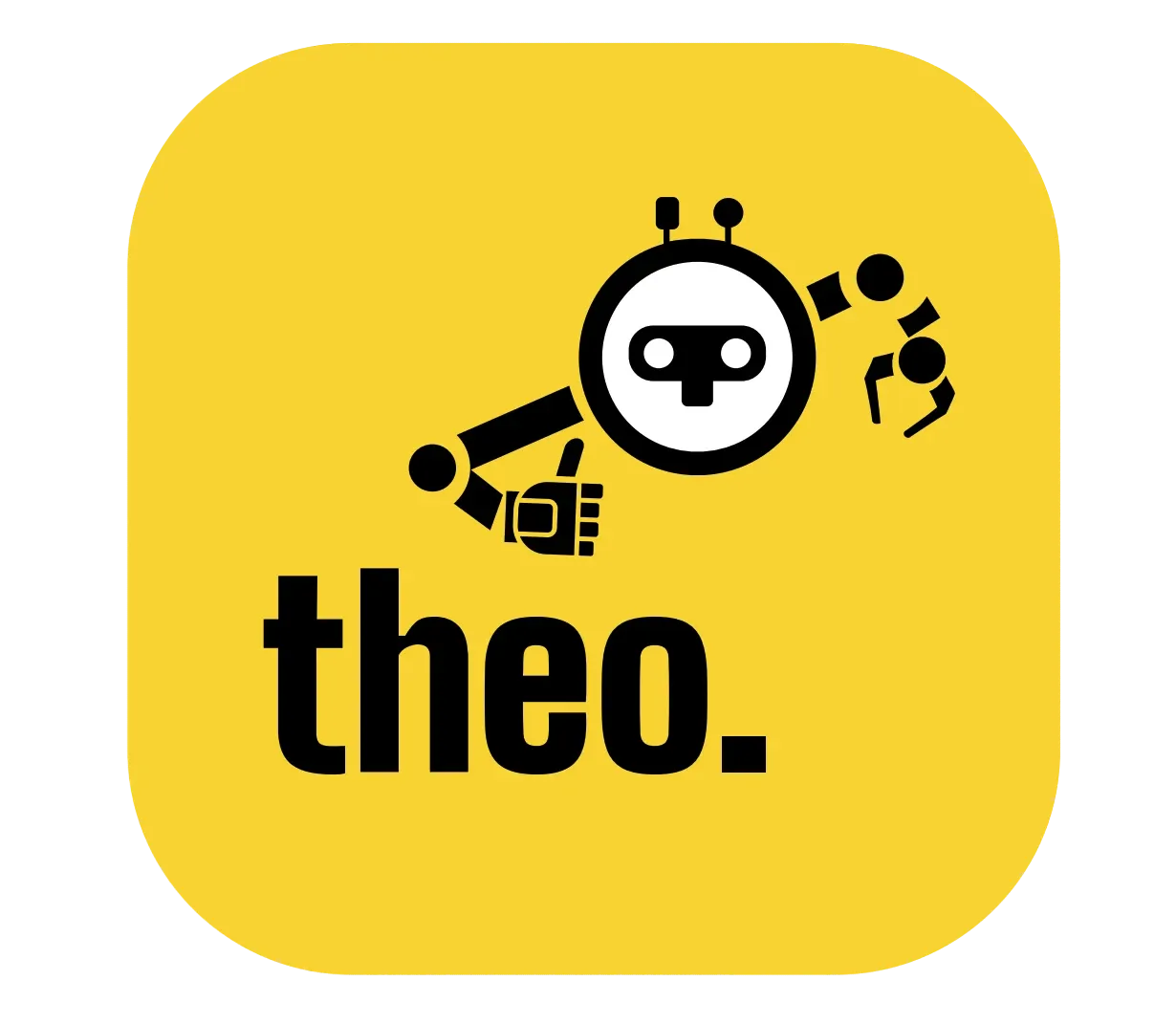 Theo robot icon beside the product page title